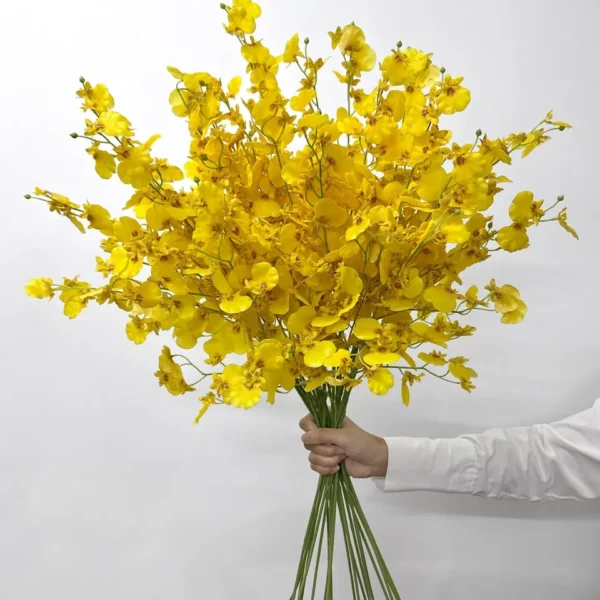 ตุ๊กตาเริงระบำเคลือบLMx4เหลืองรวม