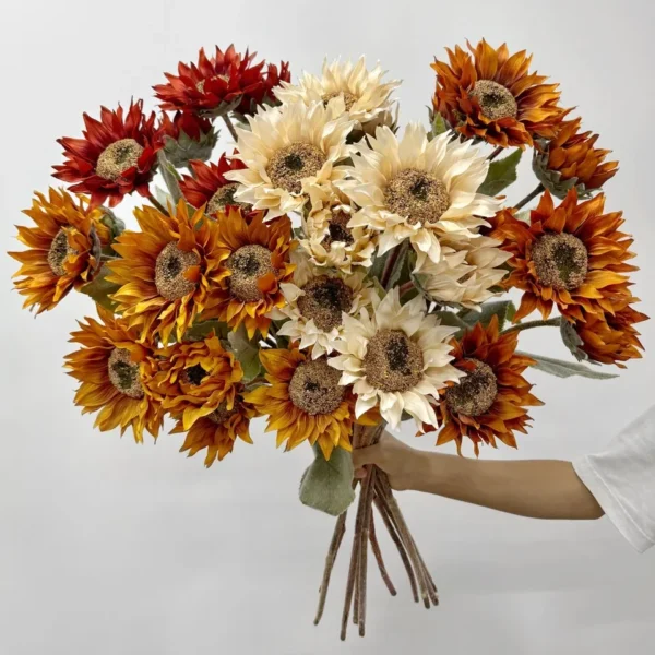 ทานตะวันวินเทจTYx3ก้านยาว